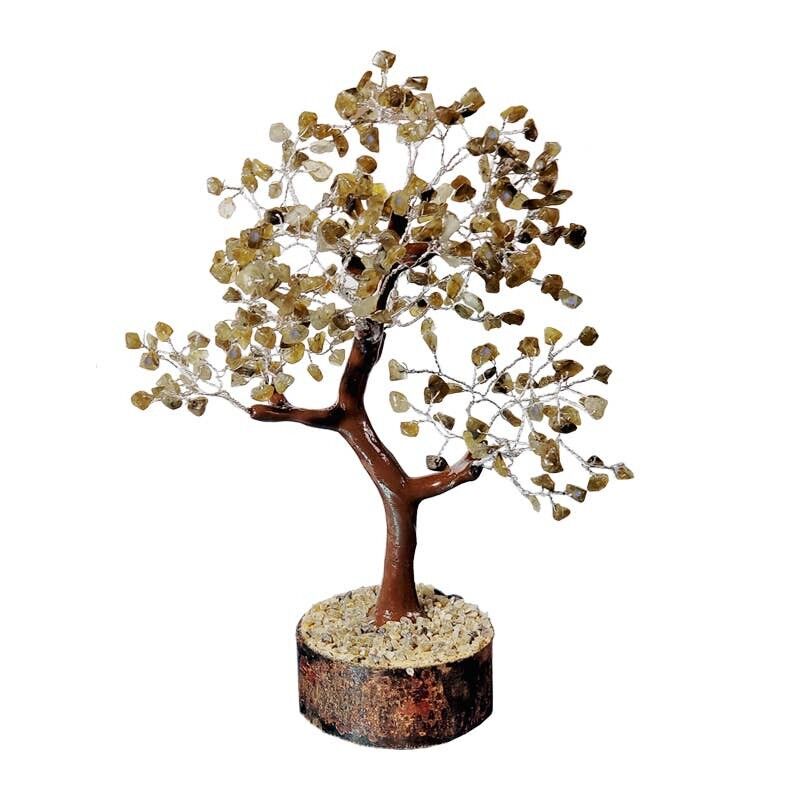 Albero della Felicità Labradorite 300 pietre 21 cm