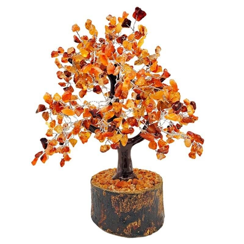 Corniola Albero della Felicità 500 pietre 25 cm