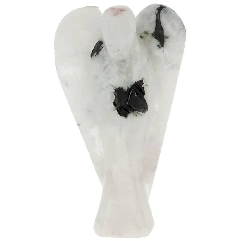 Angelo di pietra di luna 10 cm