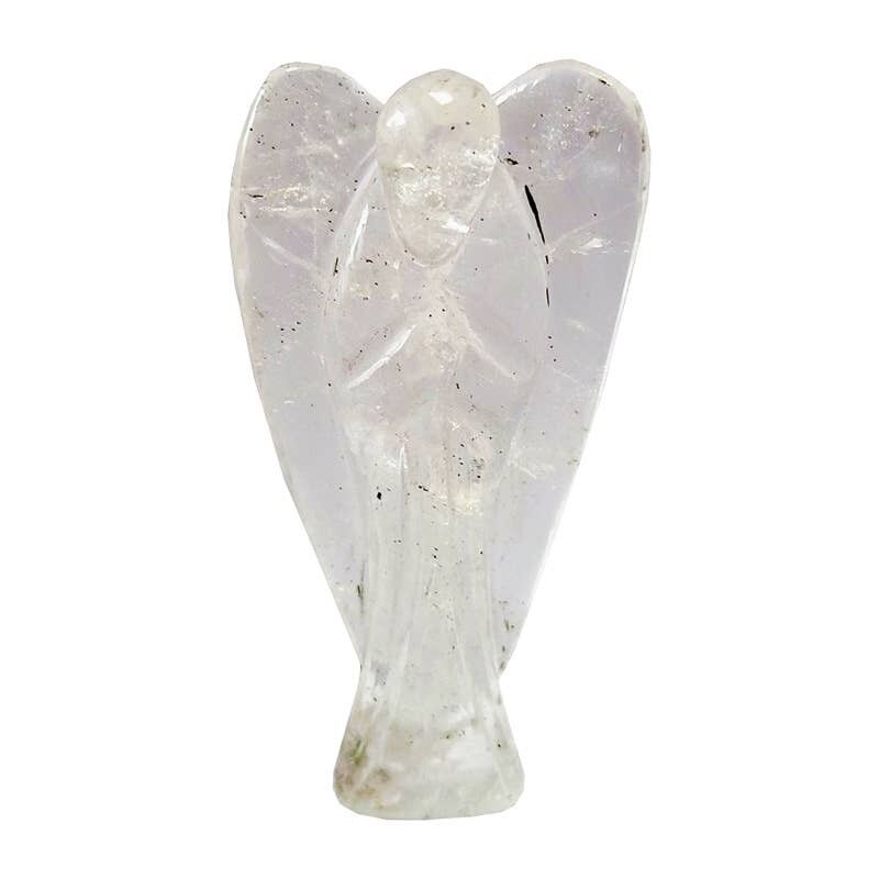 Angelo di cristallo di rocca 10 cm