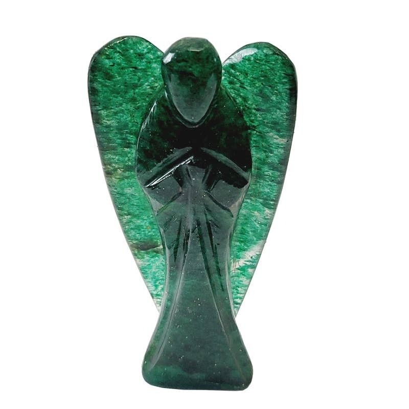 Avventurina verde Angelo Smeraldo Colore 7.5CM