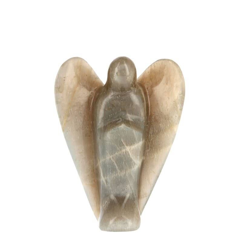 Angelo Pietra di Luna Grigia del Madagascar 7.5CM