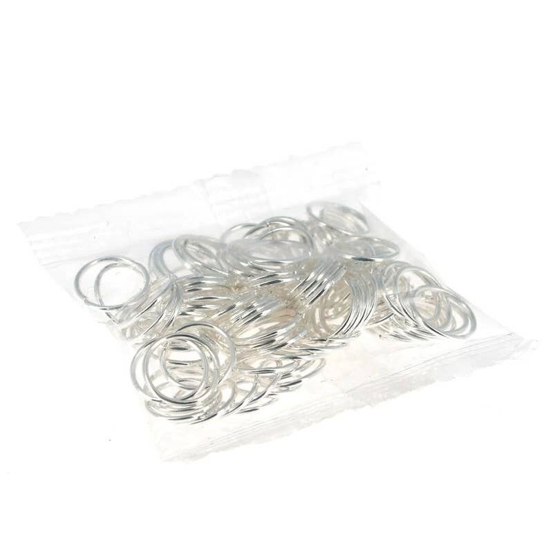 100 anelli aperti da 10 mm