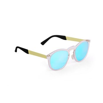 TALLIN Cadre transparent blanc & bleu ciel 3