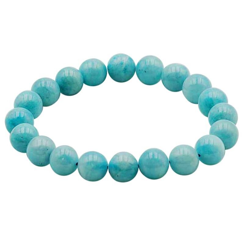 Perle di amazzonite naturale 8 mm AA