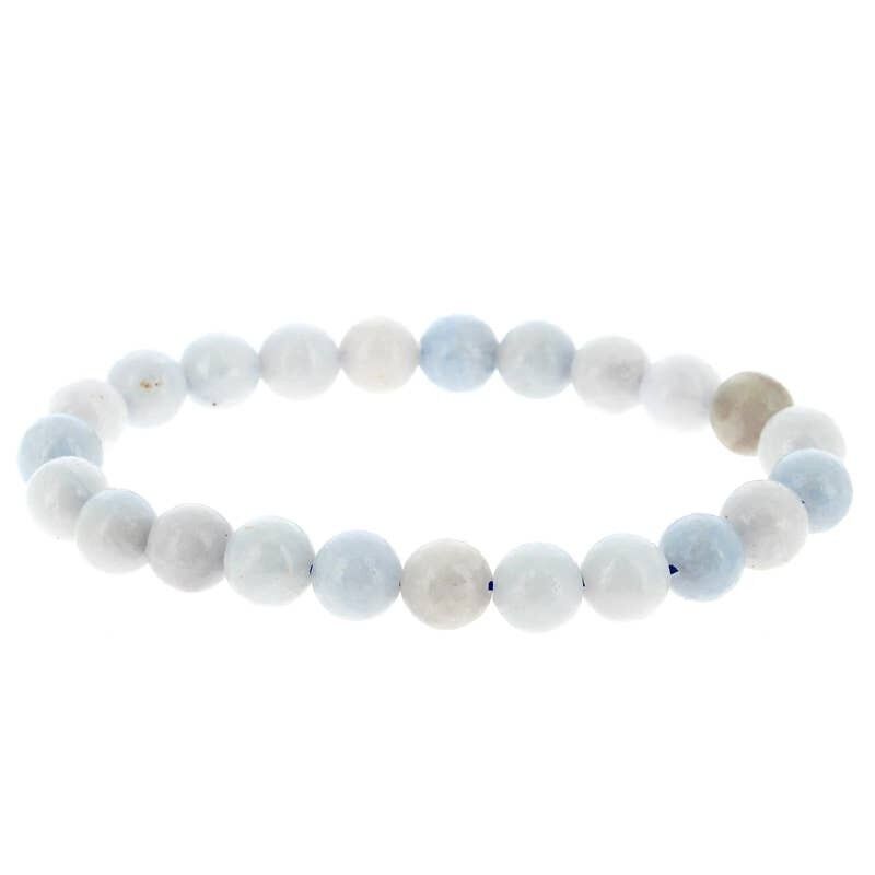Bracciale Celestino (Celestite) EXTRA Perline da 8 mm