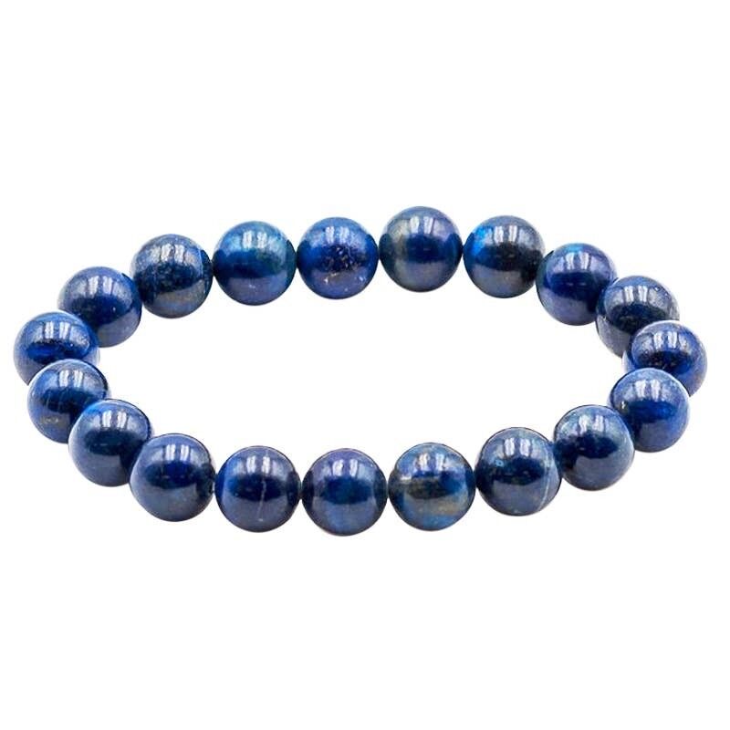 Bracciale In Dumortierite Perline 10 mm EXTRA
