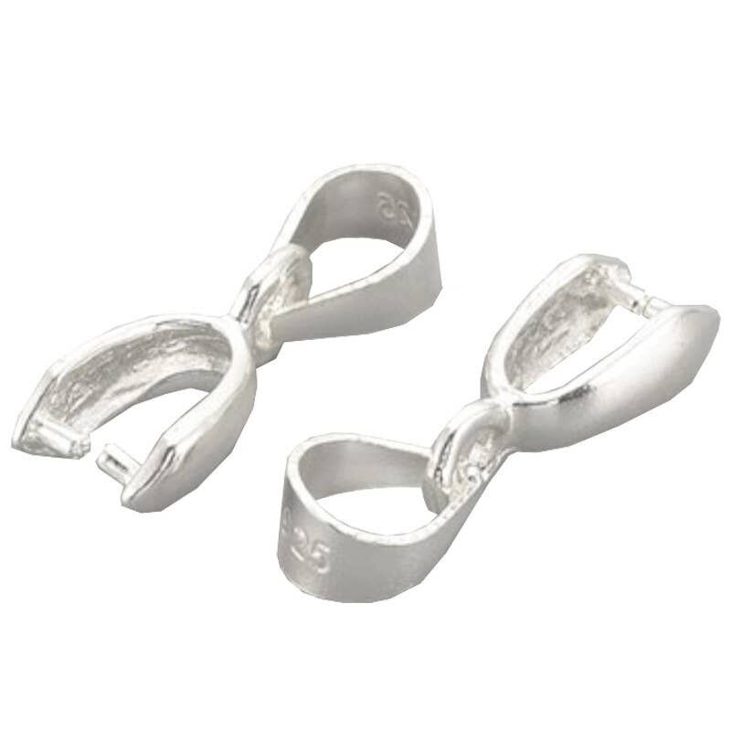 Cauzione in argento 925 misura 3 lunghezza 18 mm