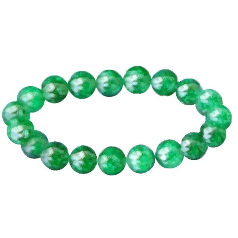 Bracciale extra in giada africana 10 mm