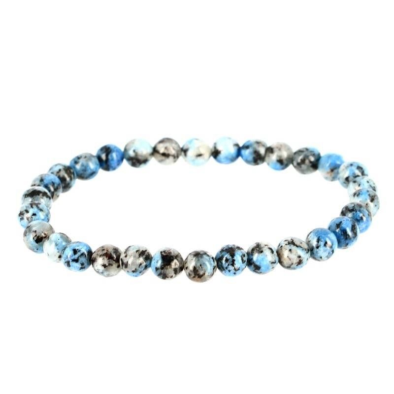 Bracciale K2 Jasper perline da 6 mm