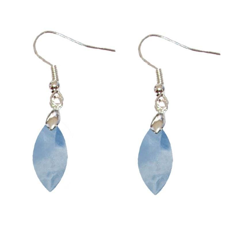 Orecchini in Calcite Blu Marchese