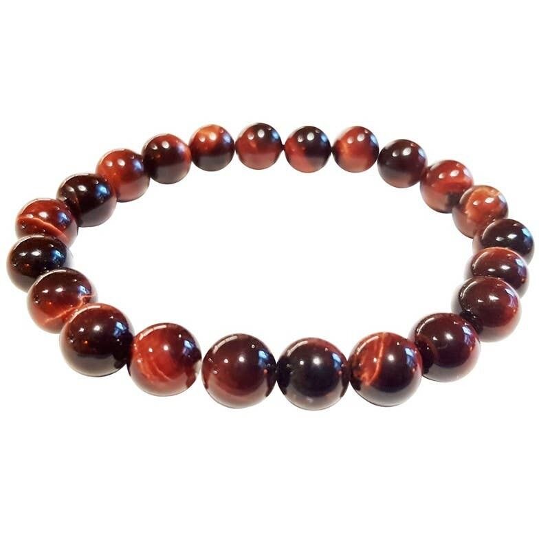 Bullauge Armband 8 mm Perlen