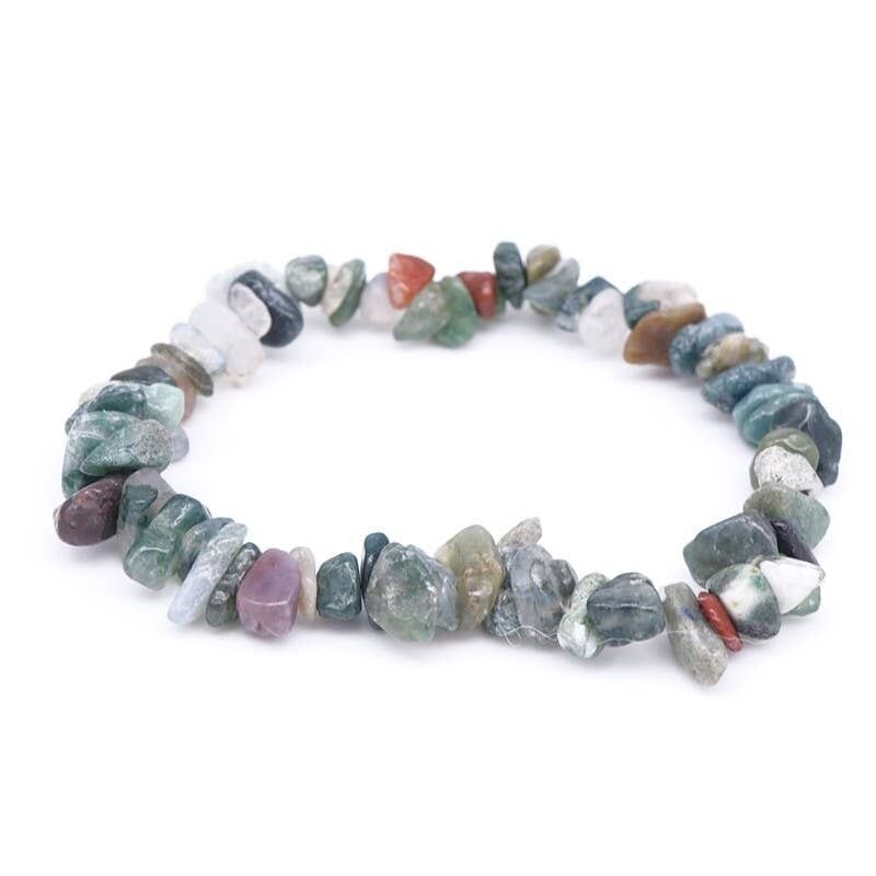 Indisches Achat-Barockperlen-Armband