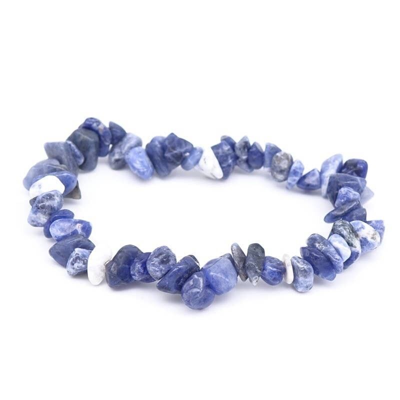 Bracciale in sodalite barocca