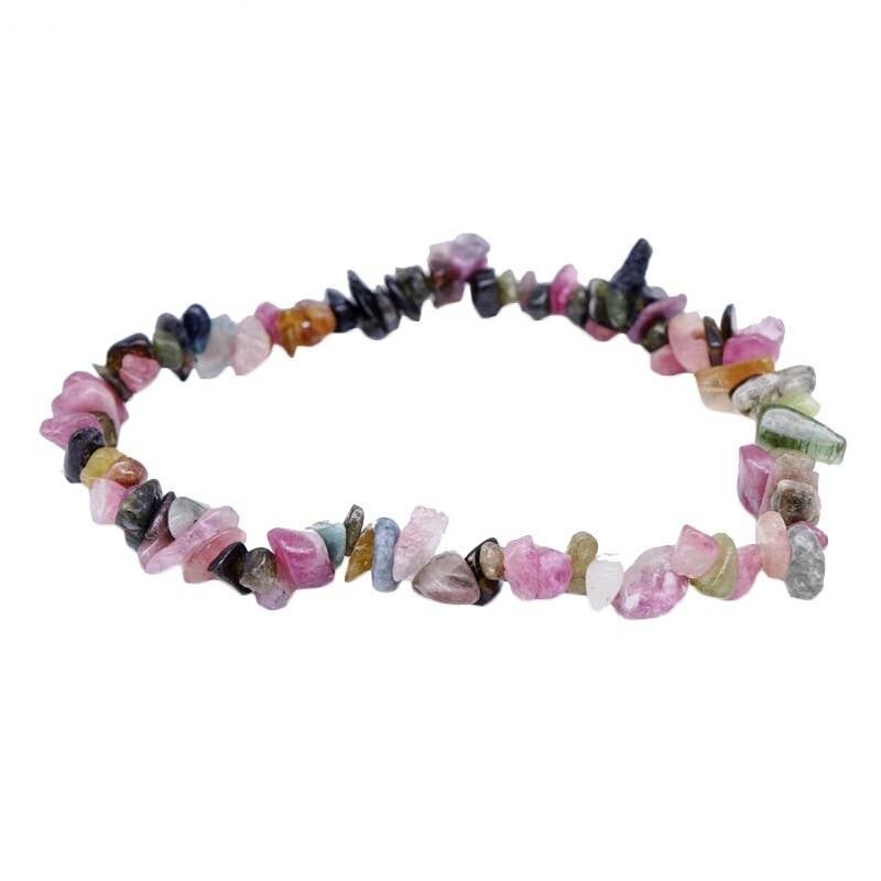 Bracciale barocco in tormalina multicolore