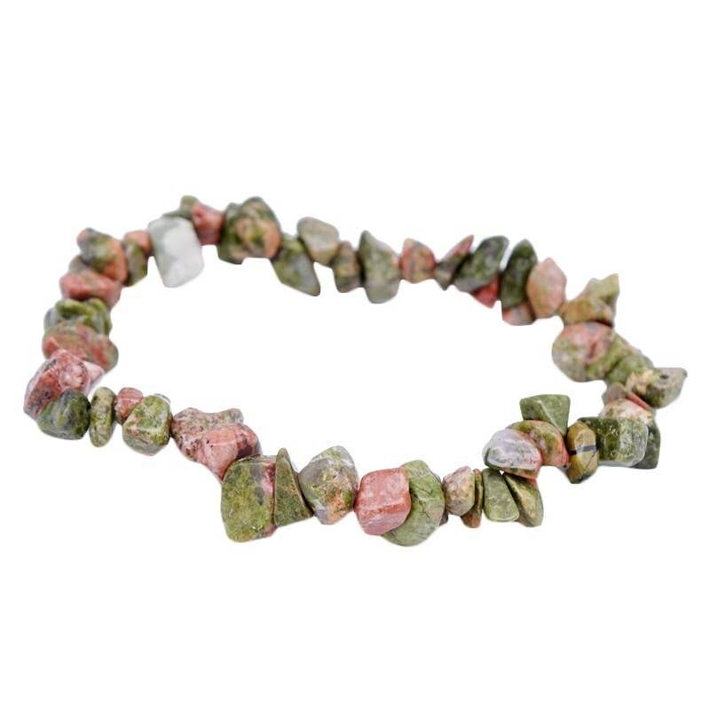 Bracciale barocco Unakite