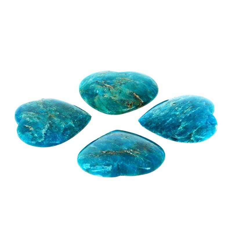 Cuore di Apatite EXTRA da 3.da 5 a 4 centimetri