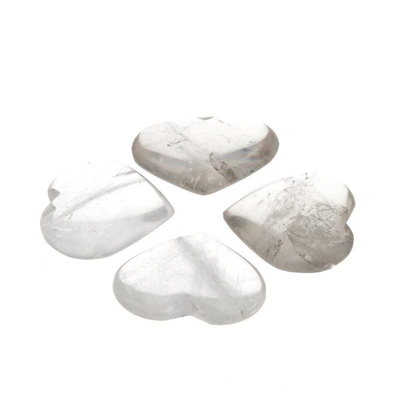 Cuore di Cristallo di Rocca EXTRA da 3 a 3.5CM