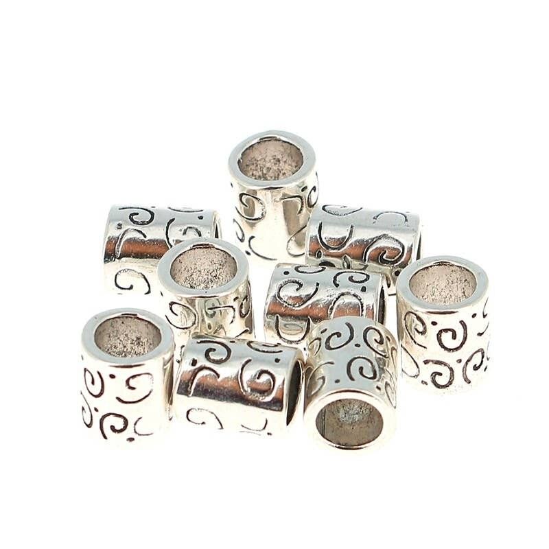 10 Ciondoli Diametro 8 mm