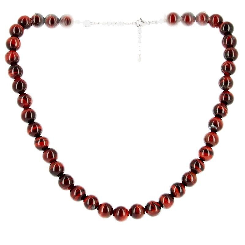 Collar de ojo de buey con cuentas de 10 mm