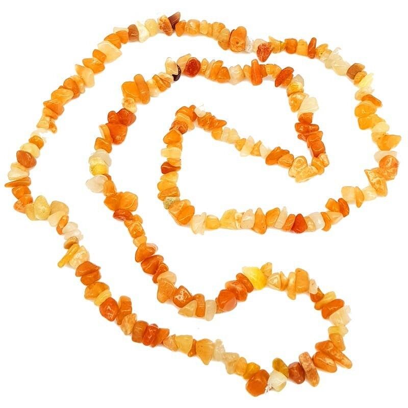 Hilo Barroco de Aventurina Roja 80 cm