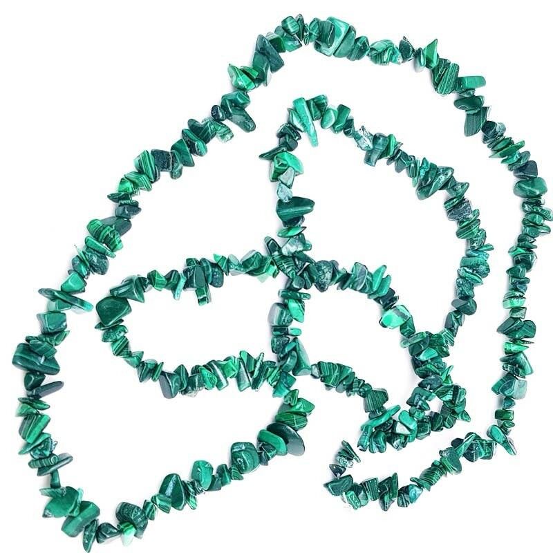 Hilo Malaquita EXTRA Barroco 80 cm