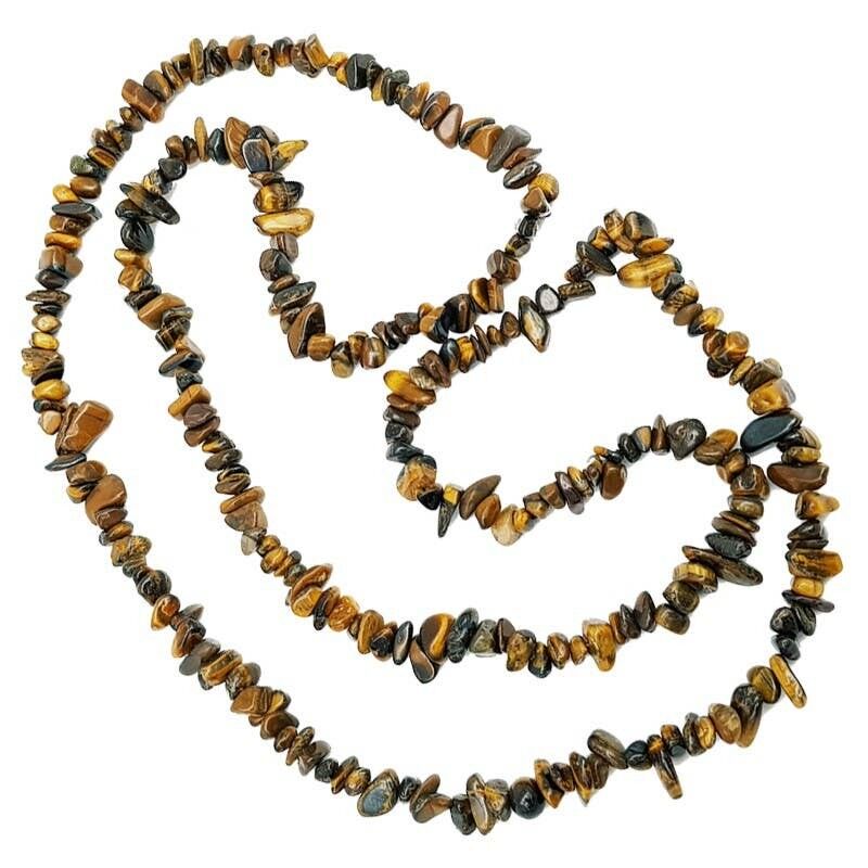 Hilo Barroco Extra Ojo de Tigre 80 cm