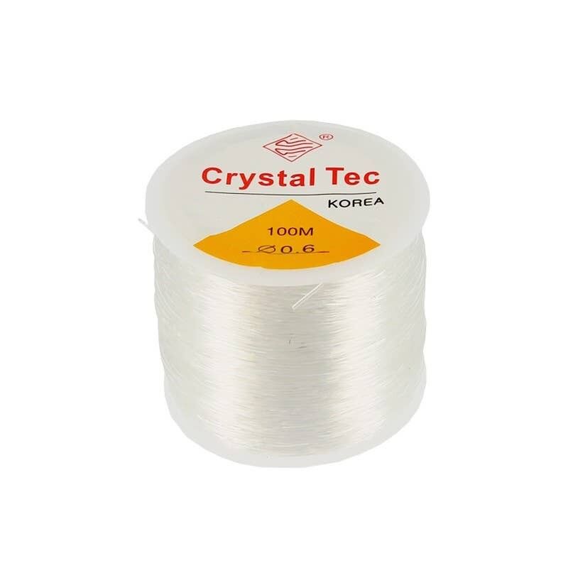 Hilo Elástico de Silicona Ultra Resistente 0.6 mm de longitud 100 m