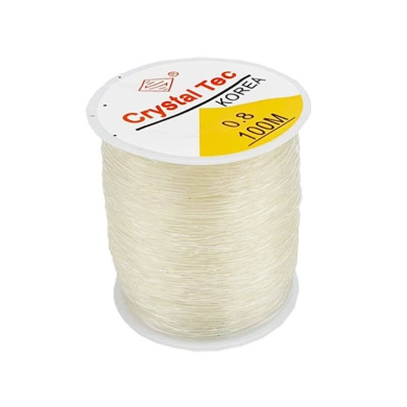 Hilo Elástico de Silicona Ultra Resistente 0.8 mm de longitud 100 m