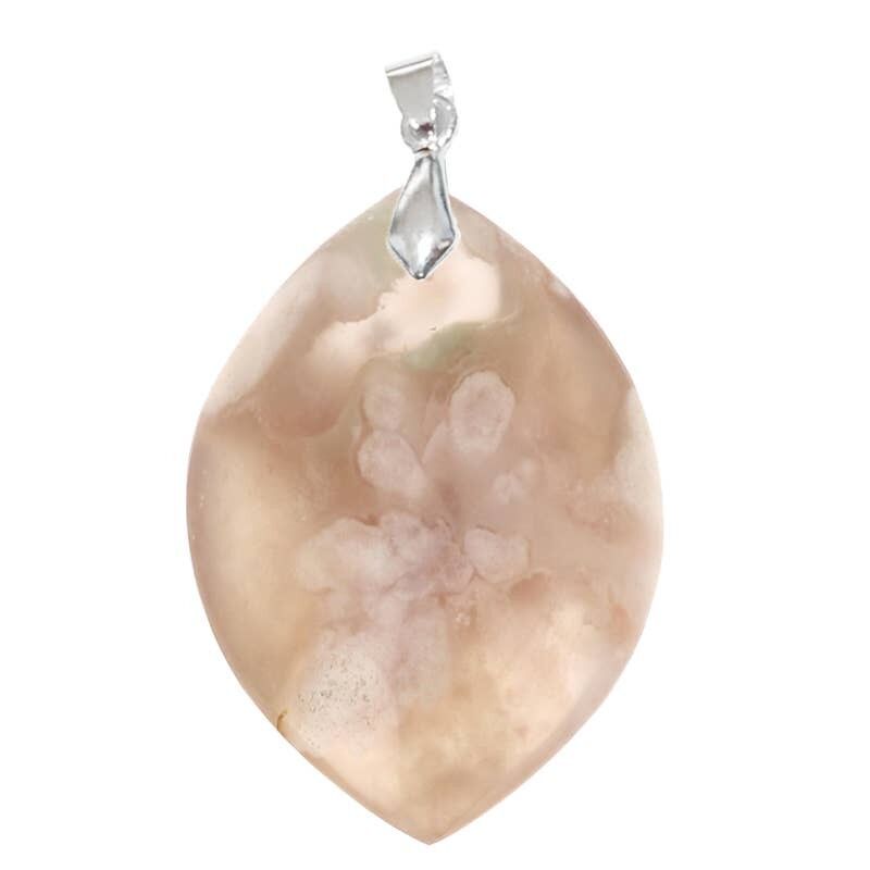 Marquise Blume Achat Anhänger