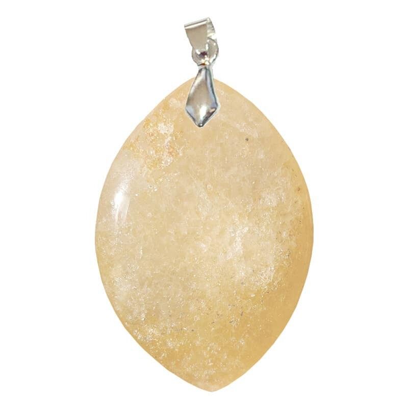 EXTRA Marquise Gelber Aventurin-Anhänger