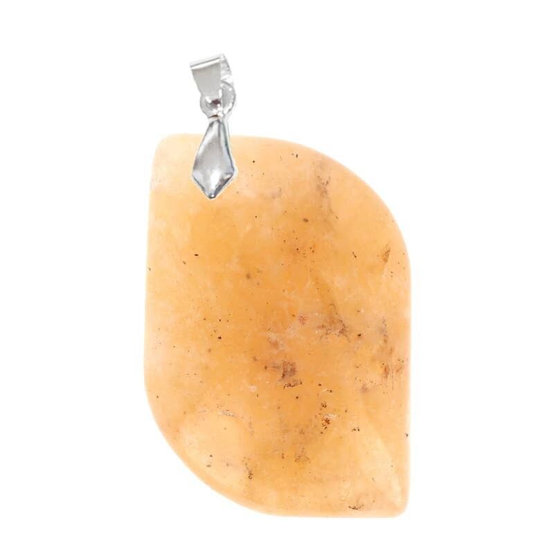 Gelber Aventurin-Anhänger S-Form EXTRA