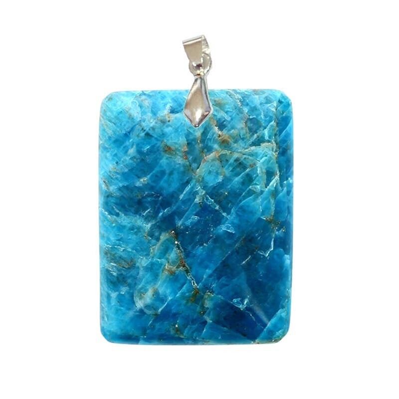 Ciondoli rettangolari EXTRA in apatite