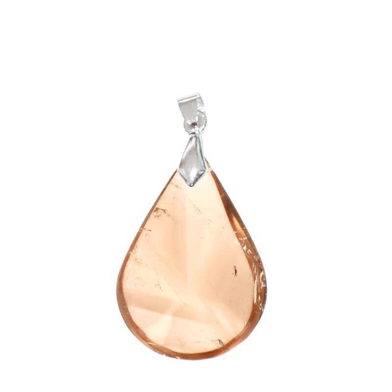 Ciondoli a goccia in citrino naturale autentico EXTRA - PCIG18-20