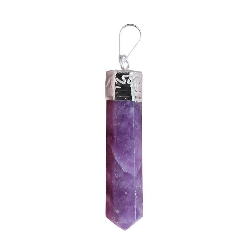 Ciondoli in lepidolite