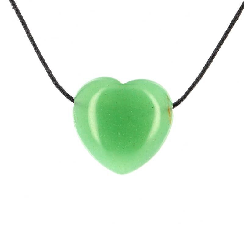 Ciondoli Cuore Avventurina Verde 2,5 cm
