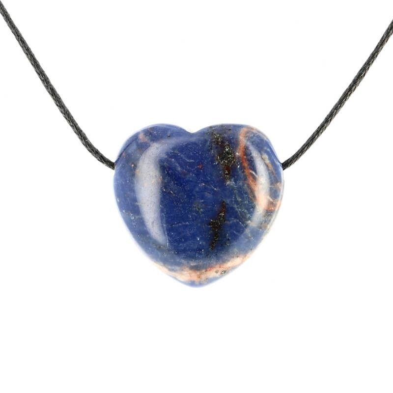 Sodalite Ciondoli Cuore 2,5 cm