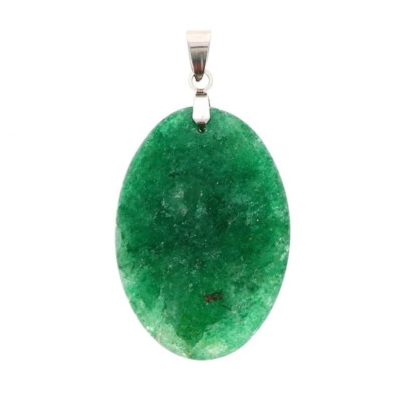 Ovale Fuchsia Glitzer Anhänger