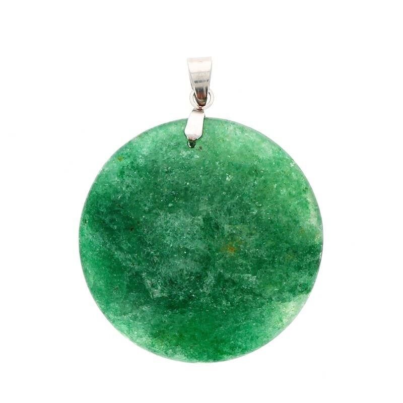 Runde glitzernde Fuchsia-Anhänger