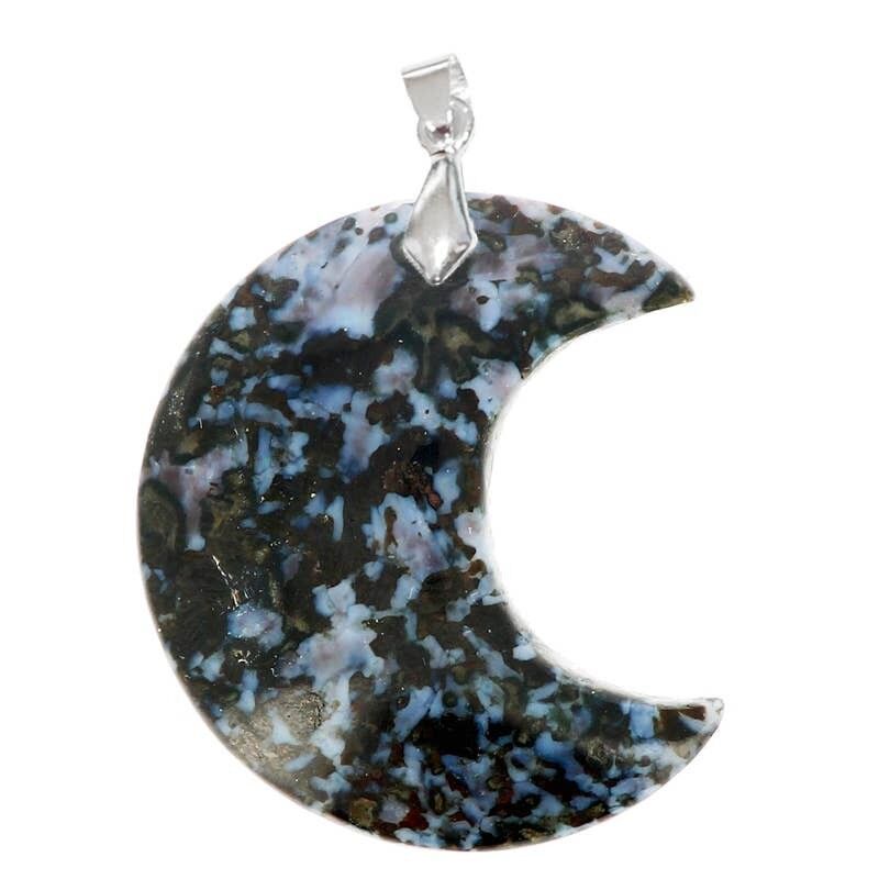 Halbmond-Gabbro-Anhänger