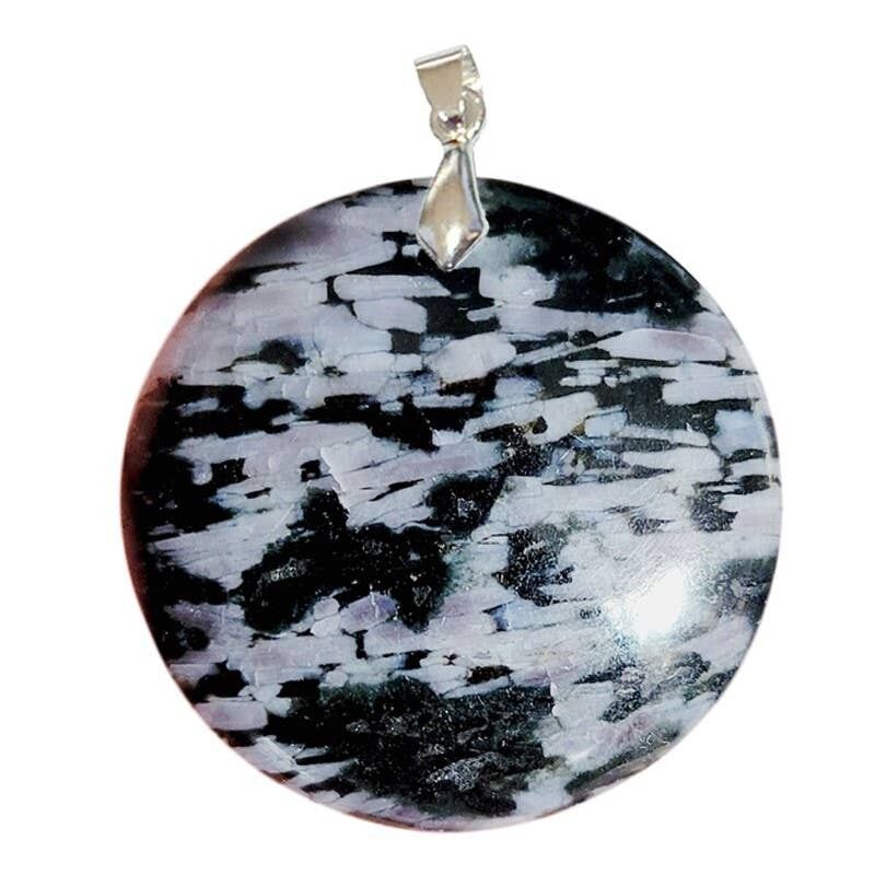 Ciondoli gabbro tondi a coste