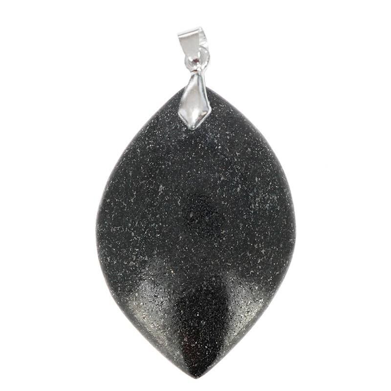 Ciondoli a forma di stella in granito nero