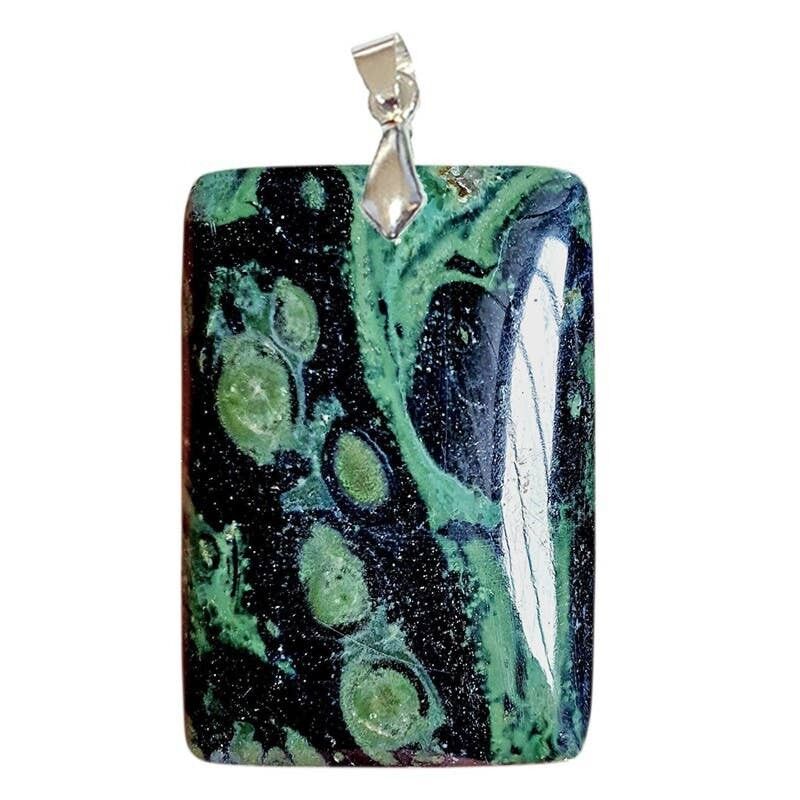 Ciondoli rettangolari di diaspro Kambamba