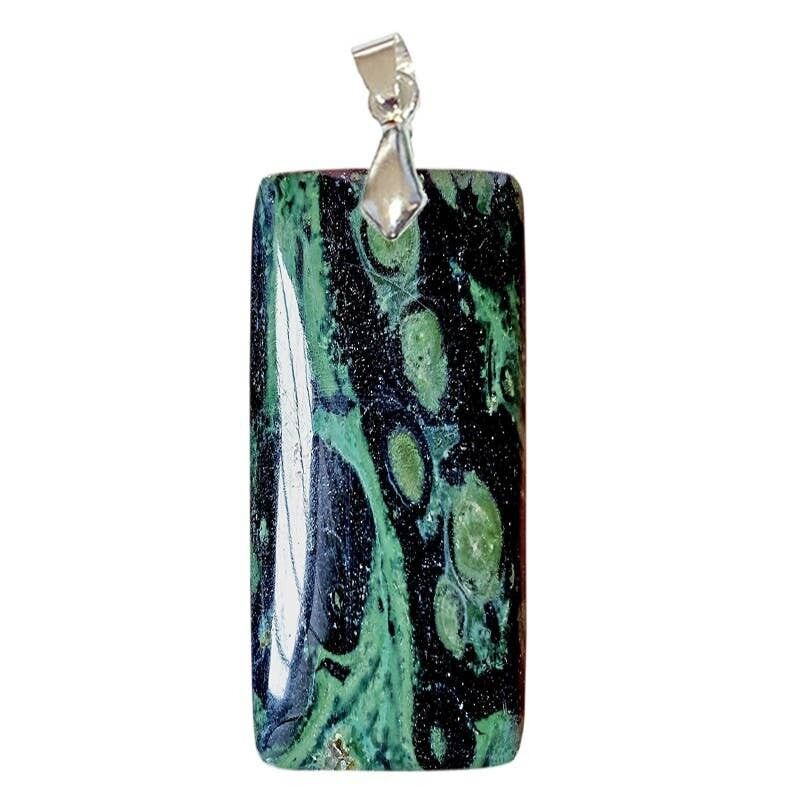 Ciondoli Kambamba Jasper rettangolari fini