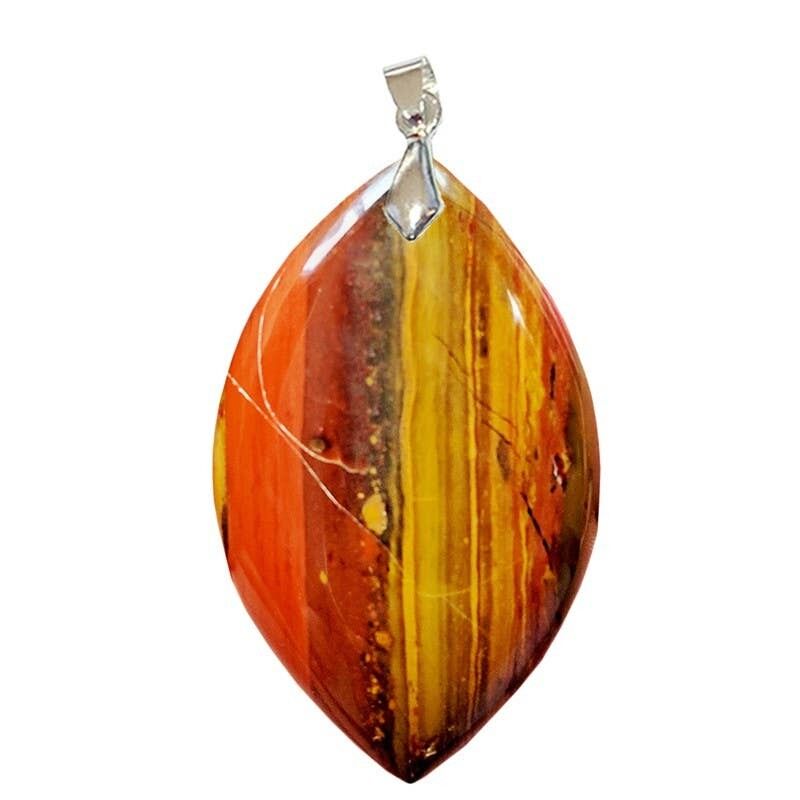 Mehrfarbiger Marquise-Jaspis