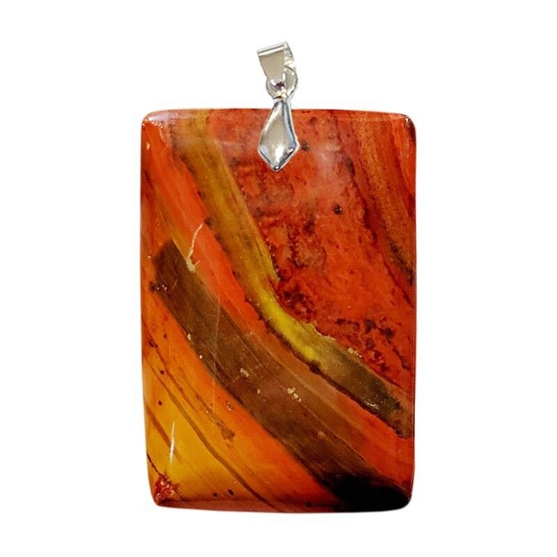 Jaspis-Multicolor-Rechteck