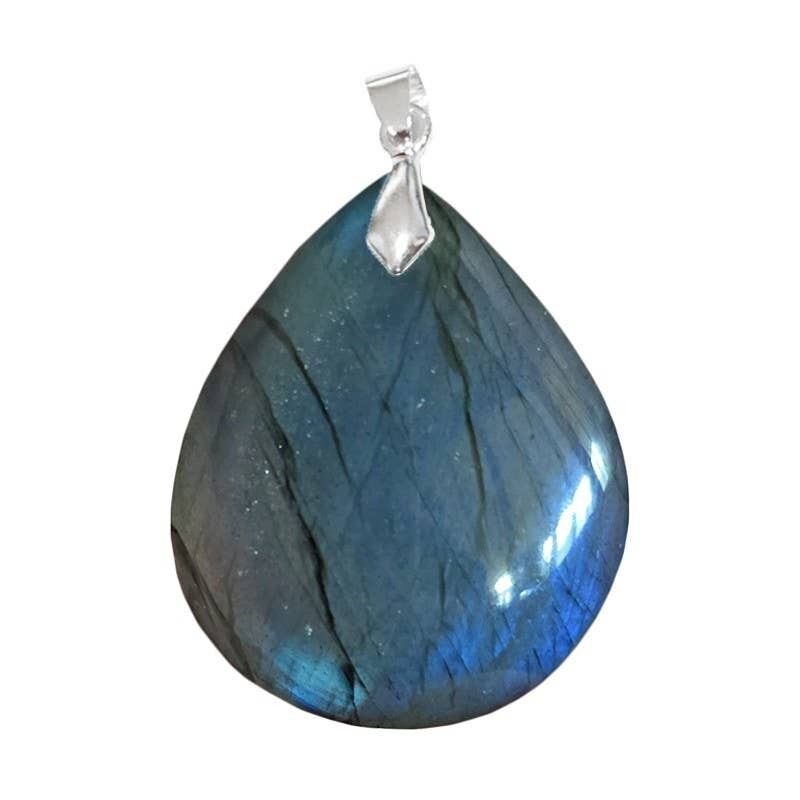 Ciondoli a goccia in labradorite (non extra)
