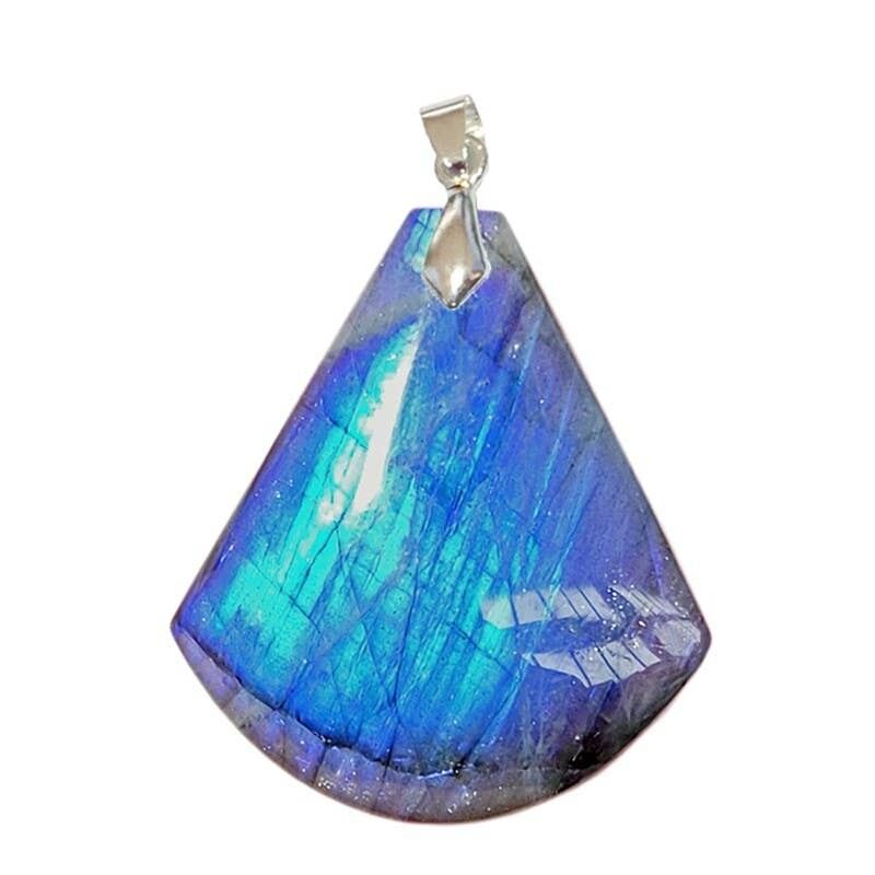 Ciondoli Labradorite EXTRA Triangle 3.5CM