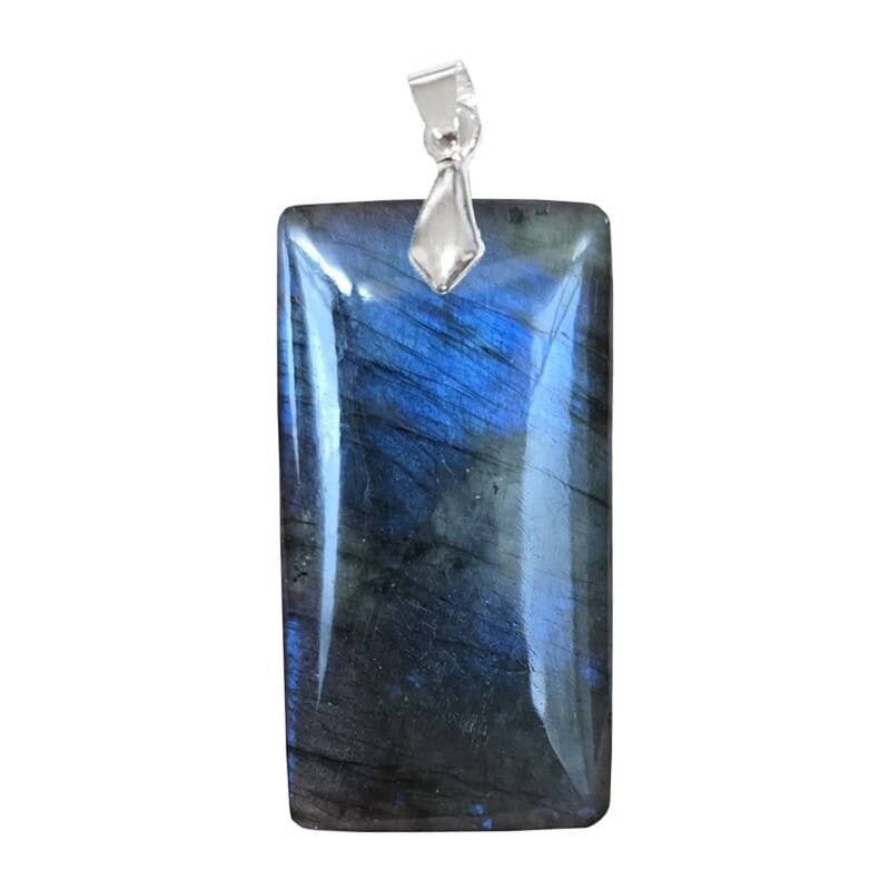 Ciondoli in labradorite rettangolare sottile (non extra)