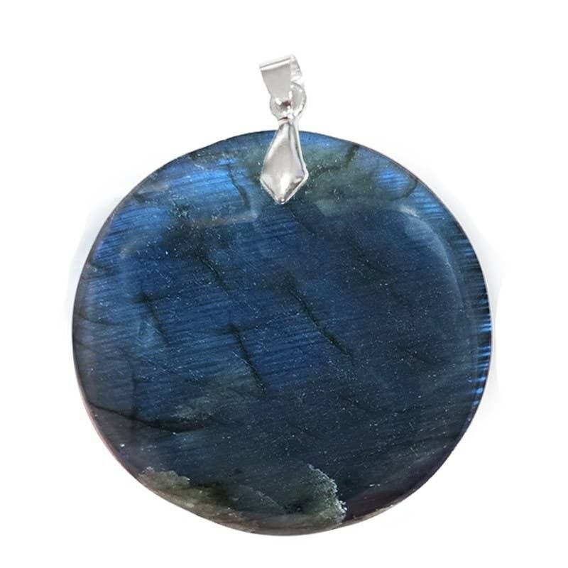 Ciondoli rotondi in labradorite (non extra)